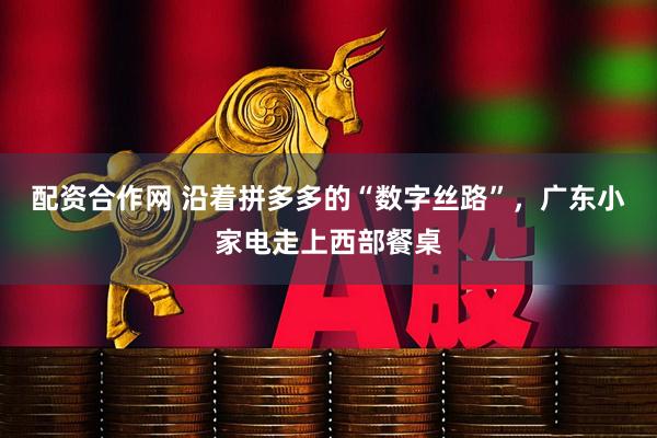 配资合作网 沿着拼多多的“数字丝路”，广东小家电走上西部餐桌
